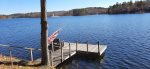 Swim dock on Lake Cortez